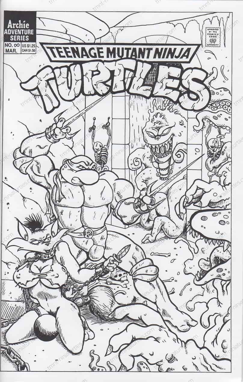 The Birds, the Bees, and the Turtles-TMNT Adult Comic Book
