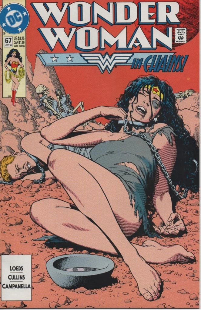 The Rape of Wonder Woman: Unreleased Wonder Woman Comic Book